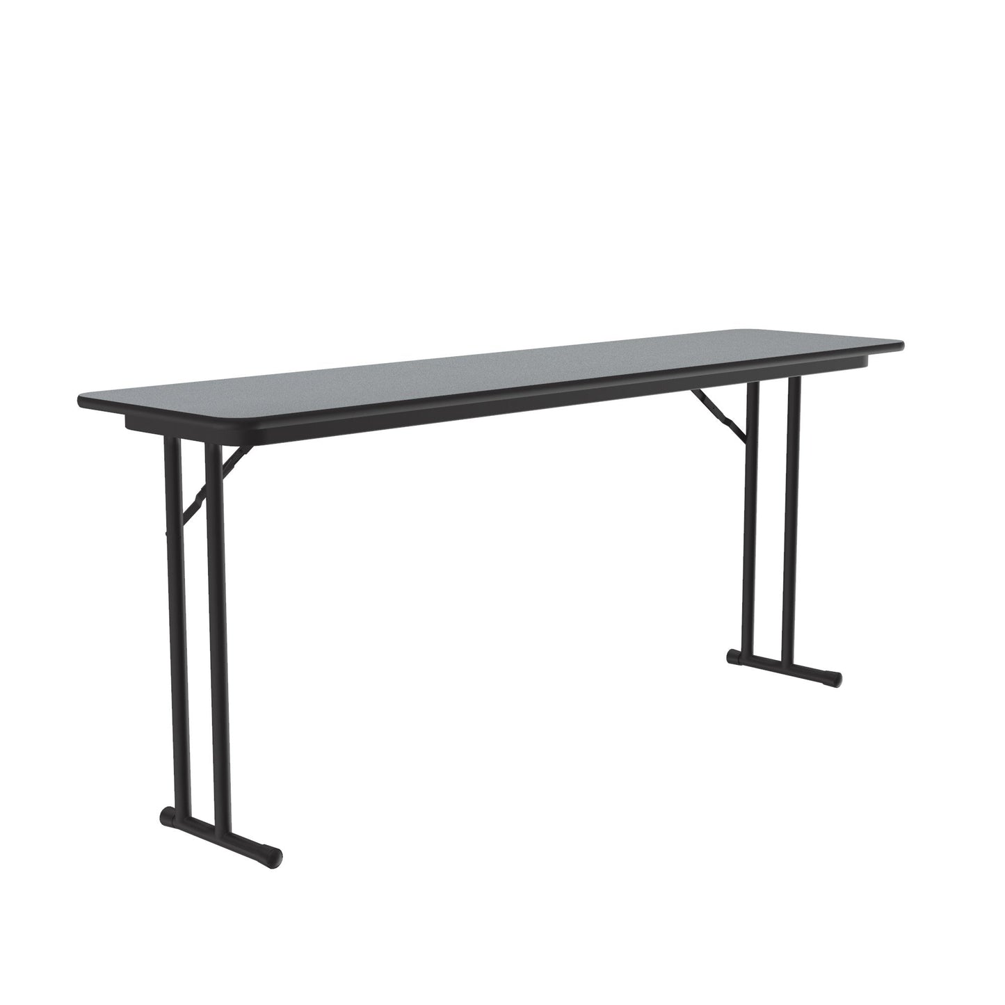 Correll Thermal Fused Laminate Off Set Leg Folding Seminar Table 18"W x 96"L x 29"H (ST1896TF - XX) - SchoolOutlet