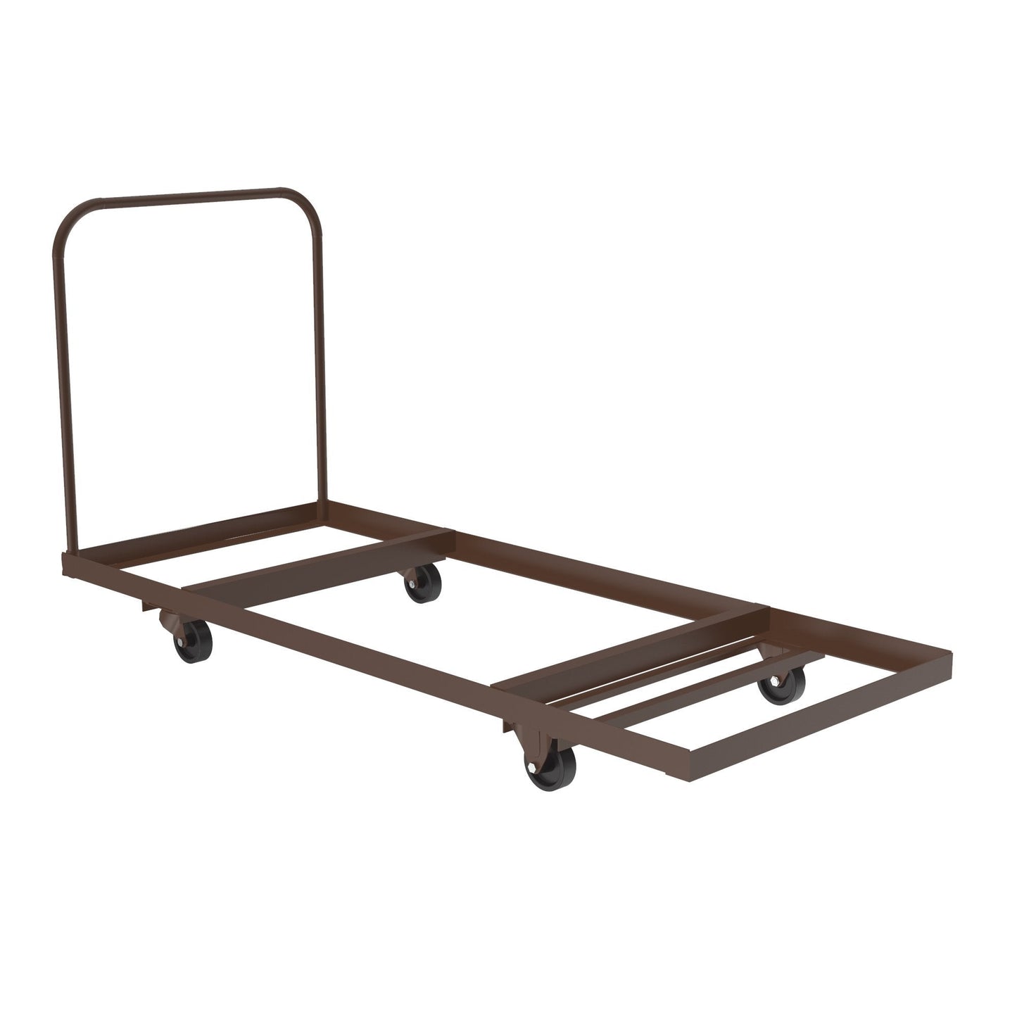 Correll - Flat Stacking Rectangular Table Truck - 30" W x 90" L (T3096 - 01) - SchoolOutlet