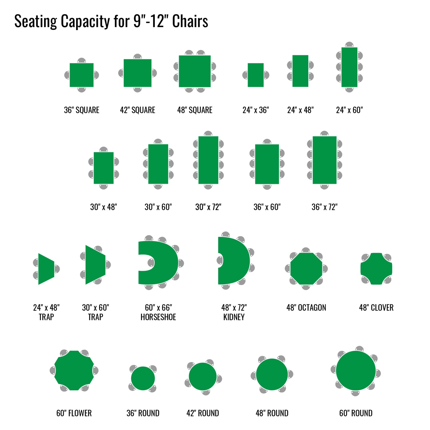 Correll Square Commercial Laminate Top Activity Tables 42"W x 42"L x 19-29"H Adjustable Height (COR-A4242TF-SQ-XX)