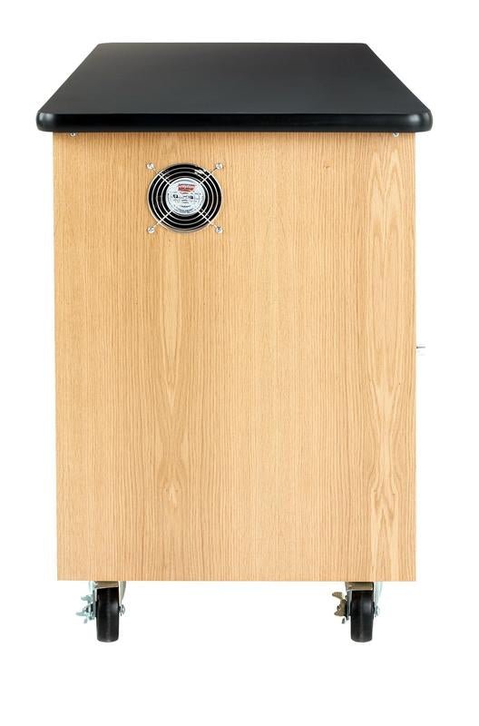 Diversified Woodcrafts 20 Unit Mobile Laptop Recharging Station (DIV - 5301K) - SchoolOutlet