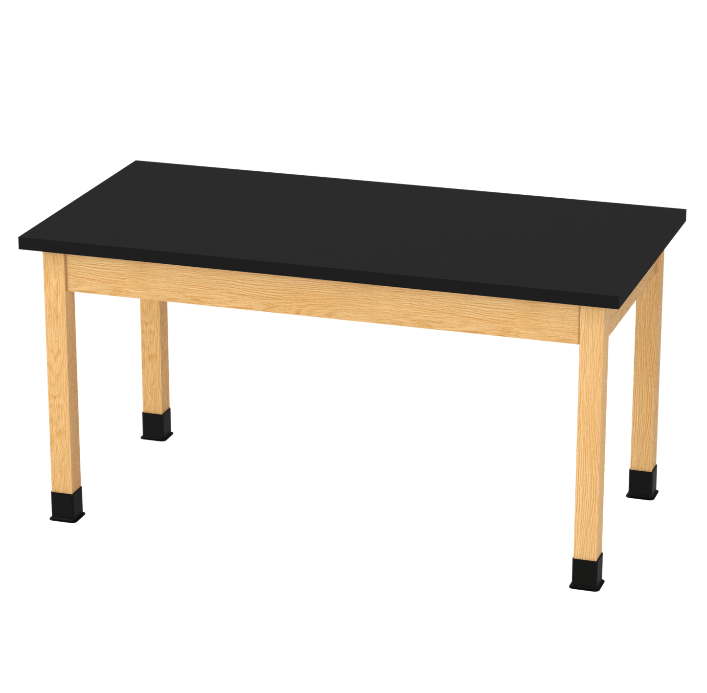 Diversified Woodcrafts Plain Apron Table High - Resistance Solid Wood Laboratory Desk 60"W x 30"L x 30"H (DIV - P714603030 - LAB) - SchoolOutlet