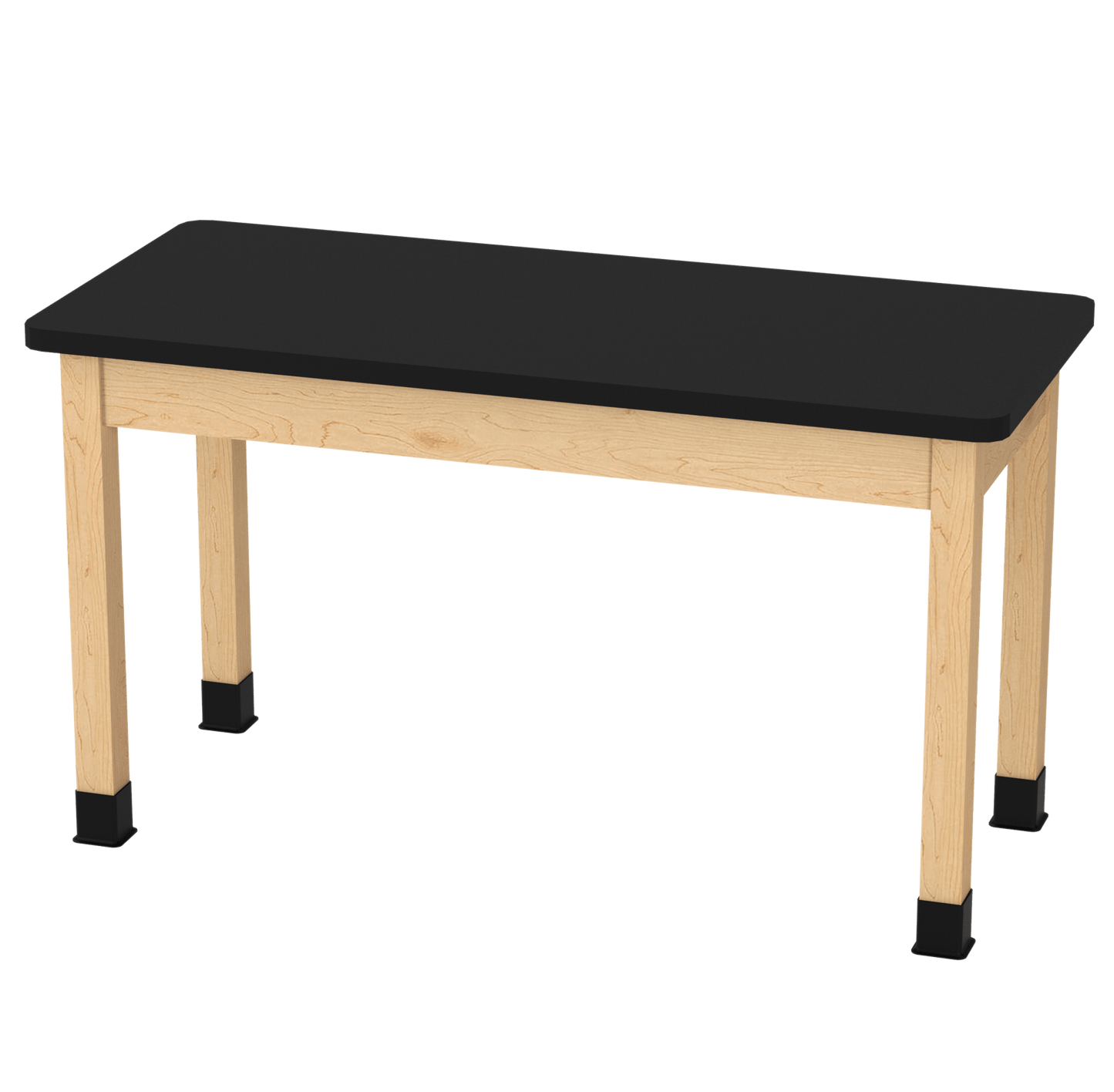 Diversified Woodcrafts Plain Apron Table Heavy - Duty Solid Hardwood Laboratory Station 54"W x 24"L x 30"H (DIV - P720542430 - LAB) - SchoolOutlet