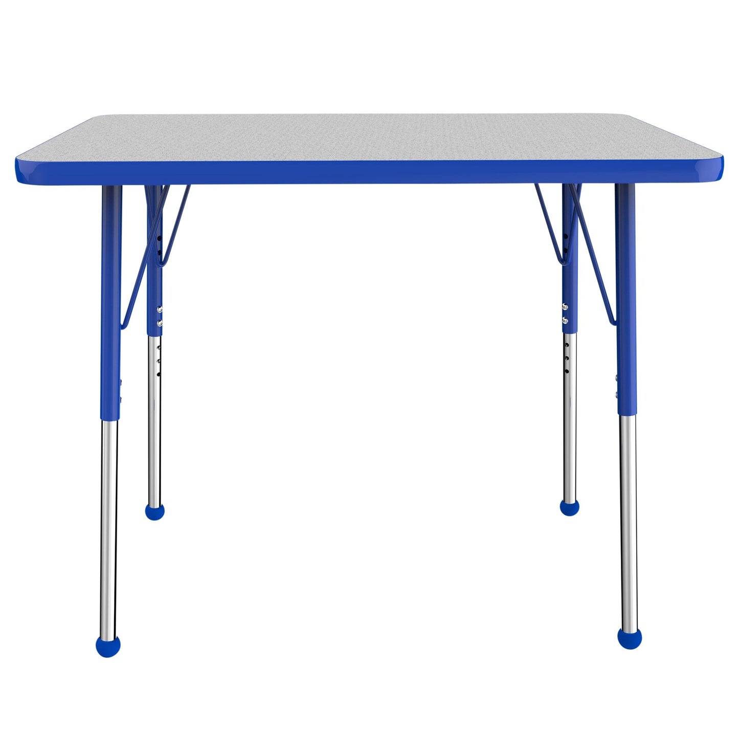 FDP 24" x 36" Rectangle T - Molding Activity Table with Adjustable Standard Ball Glide Legs (FDP - 10004 - XX) - SchoolOutlet