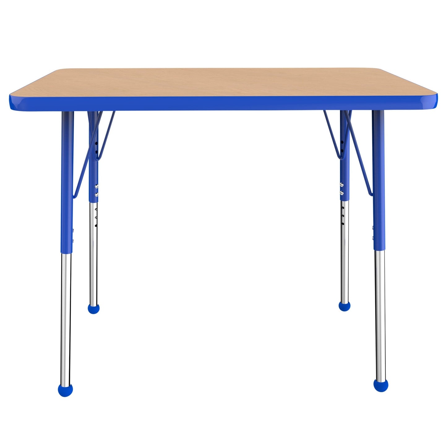 FDP 24" x 36" Rectangle T - Molding Activity Table with Adjustable Standard Ball Glide Legs (FDP - 10004 - XX) - SchoolOutlet