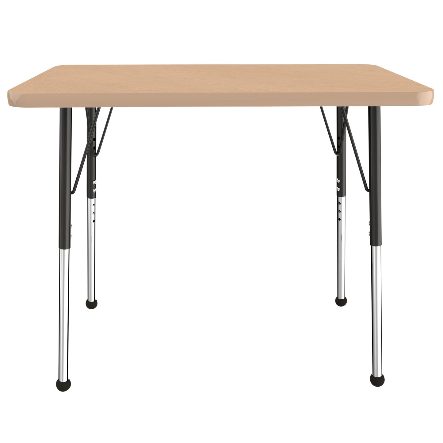 FDP 24" x 36" Rectangle T - Molding Activity Table with Adjustable Standard Ball Glide Legs (FDP - 10004 - XX) - SchoolOutlet