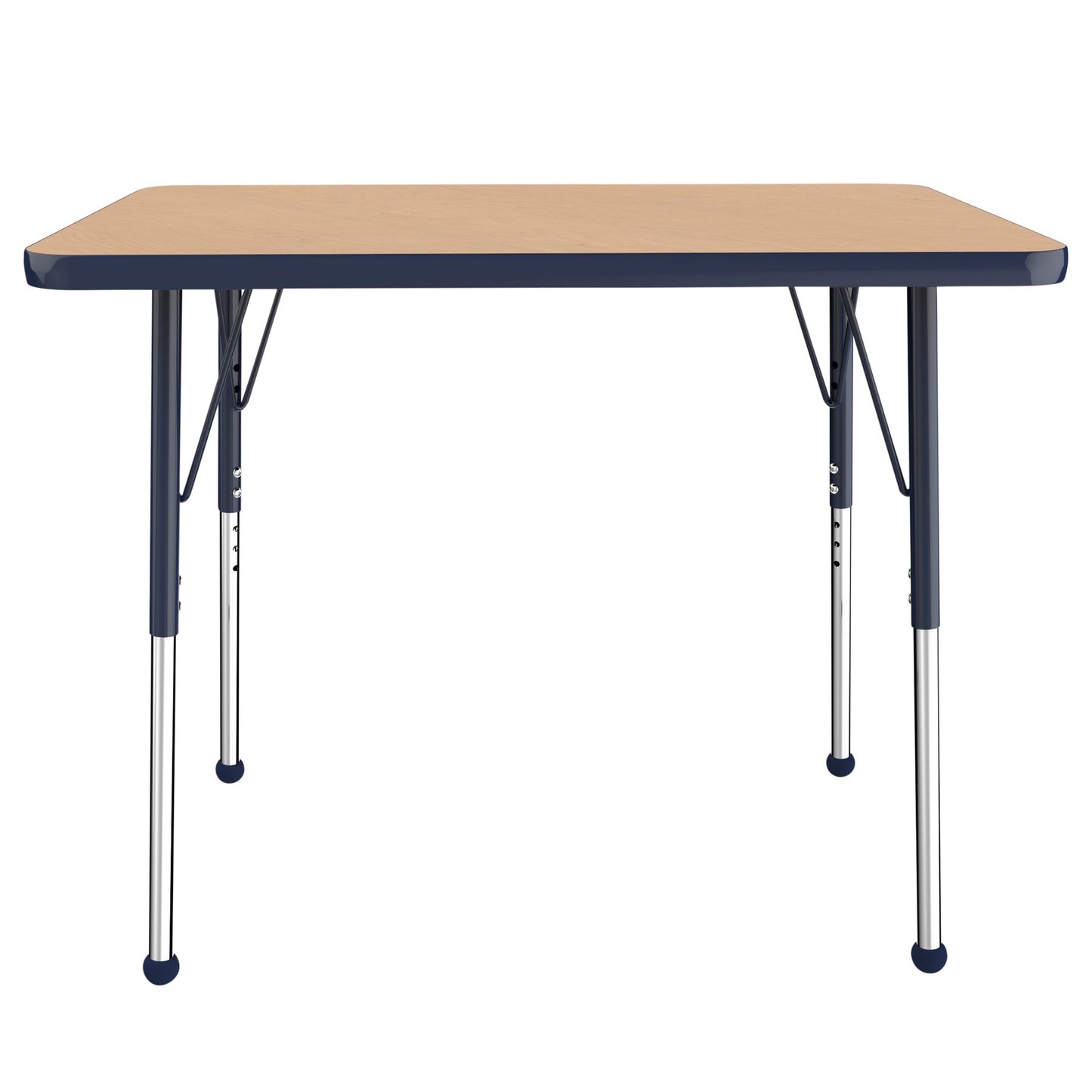 FDP 24" x 36" Rectangle T - Molding Activity Table with Adjustable Standard Ball Glide Legs (FDP - 10004 - XX) - SchoolOutlet