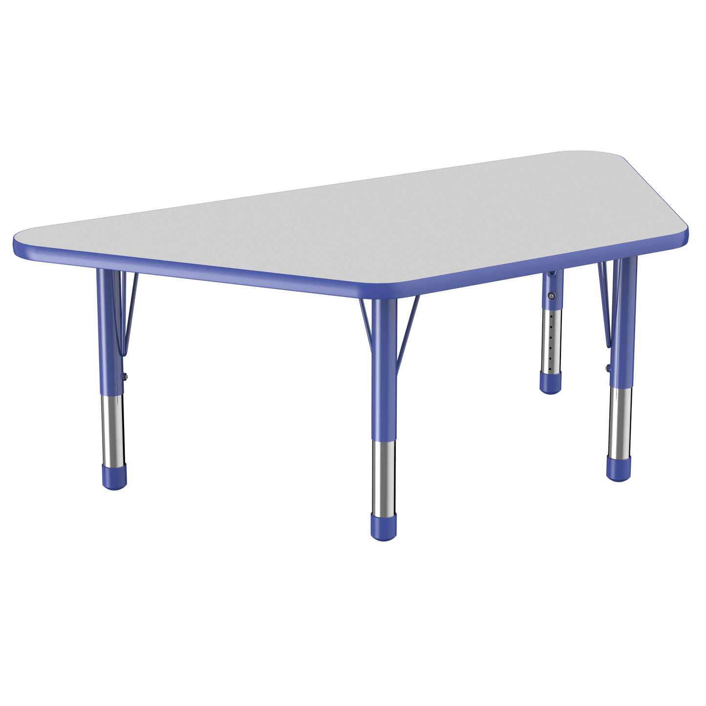 FDP 30" x 60" Trapezoid T - Molding Activity Table with Adjustable Chunky Legs (FDP - 10072 - XX) - SchoolOutlet