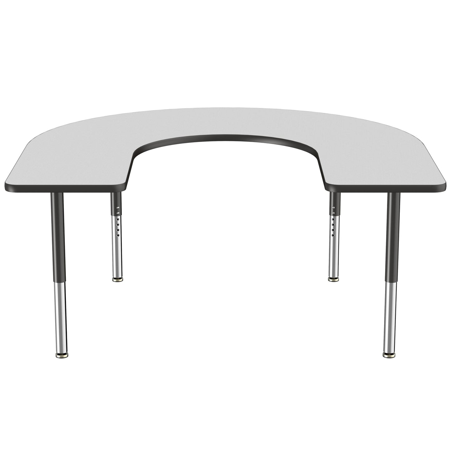 FDP 60" x 66" Horseshoe T - Molding Activity Table with Adjustable Super Legs (FDP - 10096 - XX) - SchoolOutlet