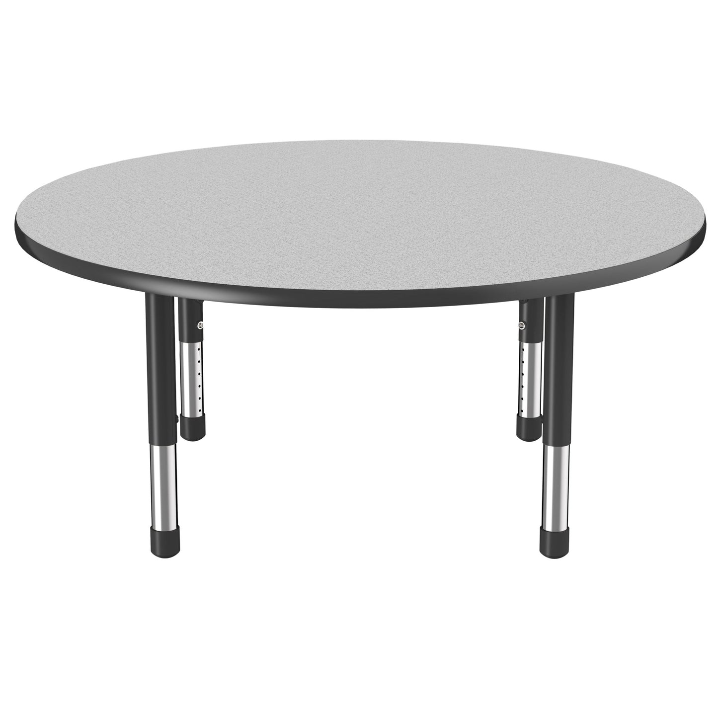FDP 48" Round Thermofused Activity Table with Adjustable Chunky Legs (FDP - 10139 - XX) - SchoolOutlet