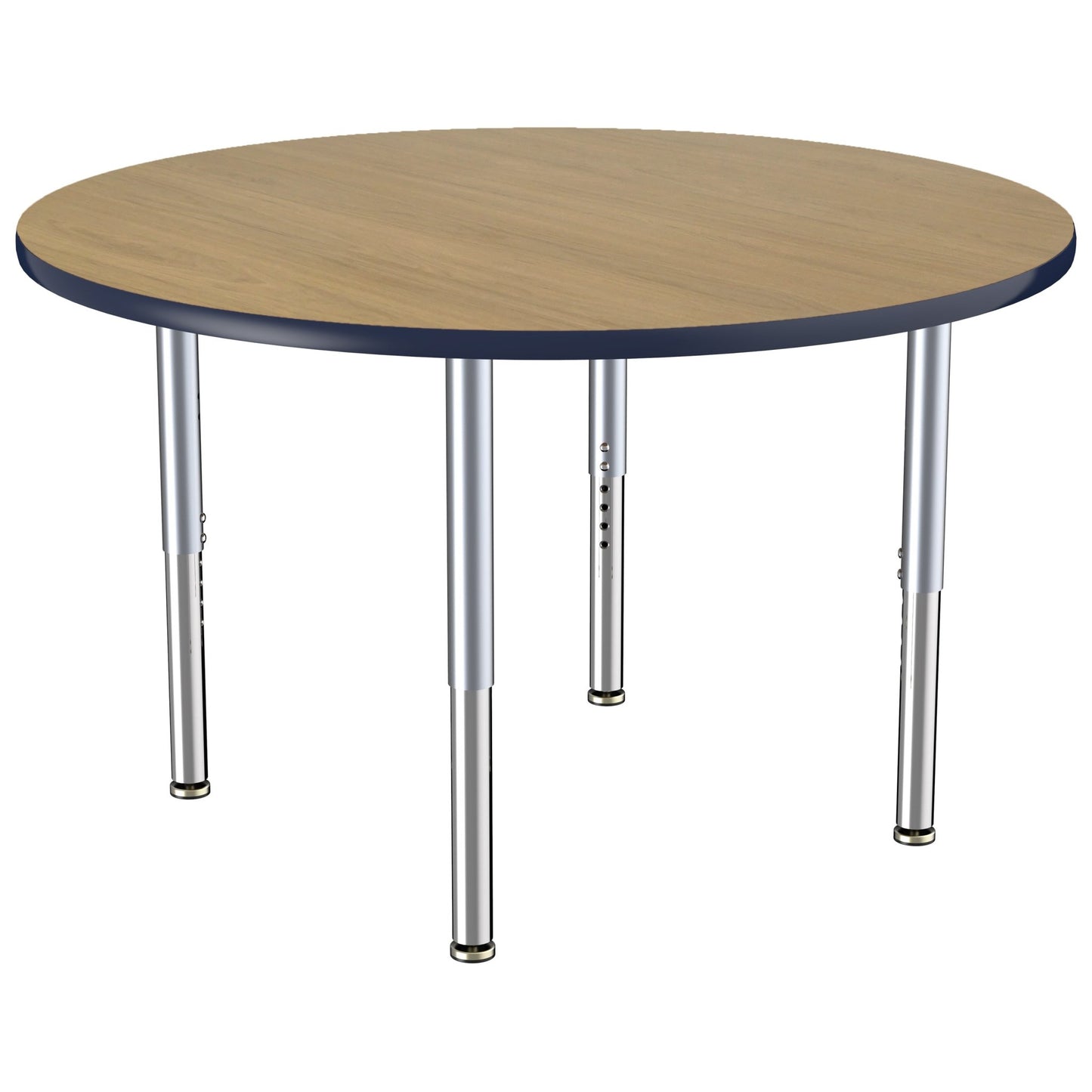 FDP 48" Round Thermofused Activity Table with Adjustable Super Legs (FDP - 10140 - XX) - SchoolOutlet