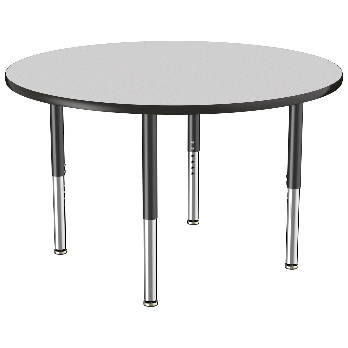 FDP 48" Round Thermofused Activity Table with Adjustable Super Legs (FDP - 10140 - XX) - SchoolOutlet