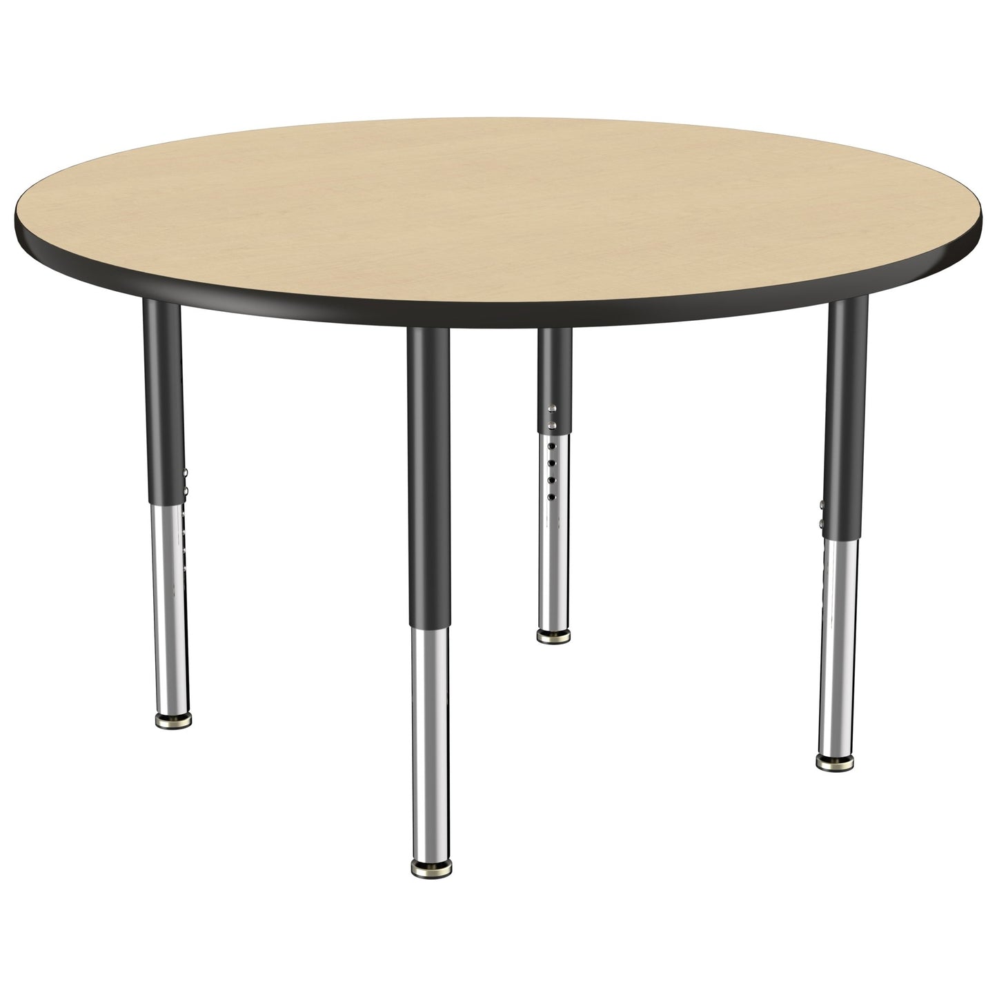 FDP 48" Round Thermofused Activity Table with Adjustable Super Legs (FDP - 10140 - XX) - SchoolOutlet