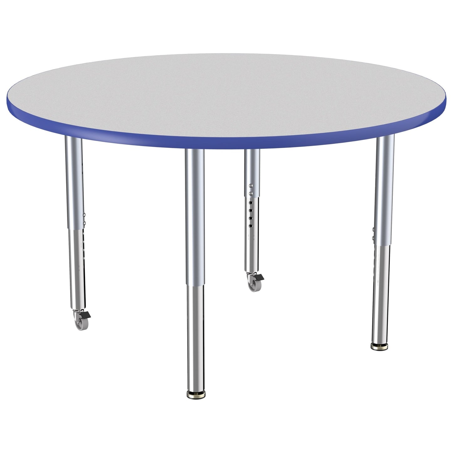 FDP 48" Round Thermofused Activity Table with Adjustable Super Legs (FDP - 10140 - XX) - SchoolOutlet