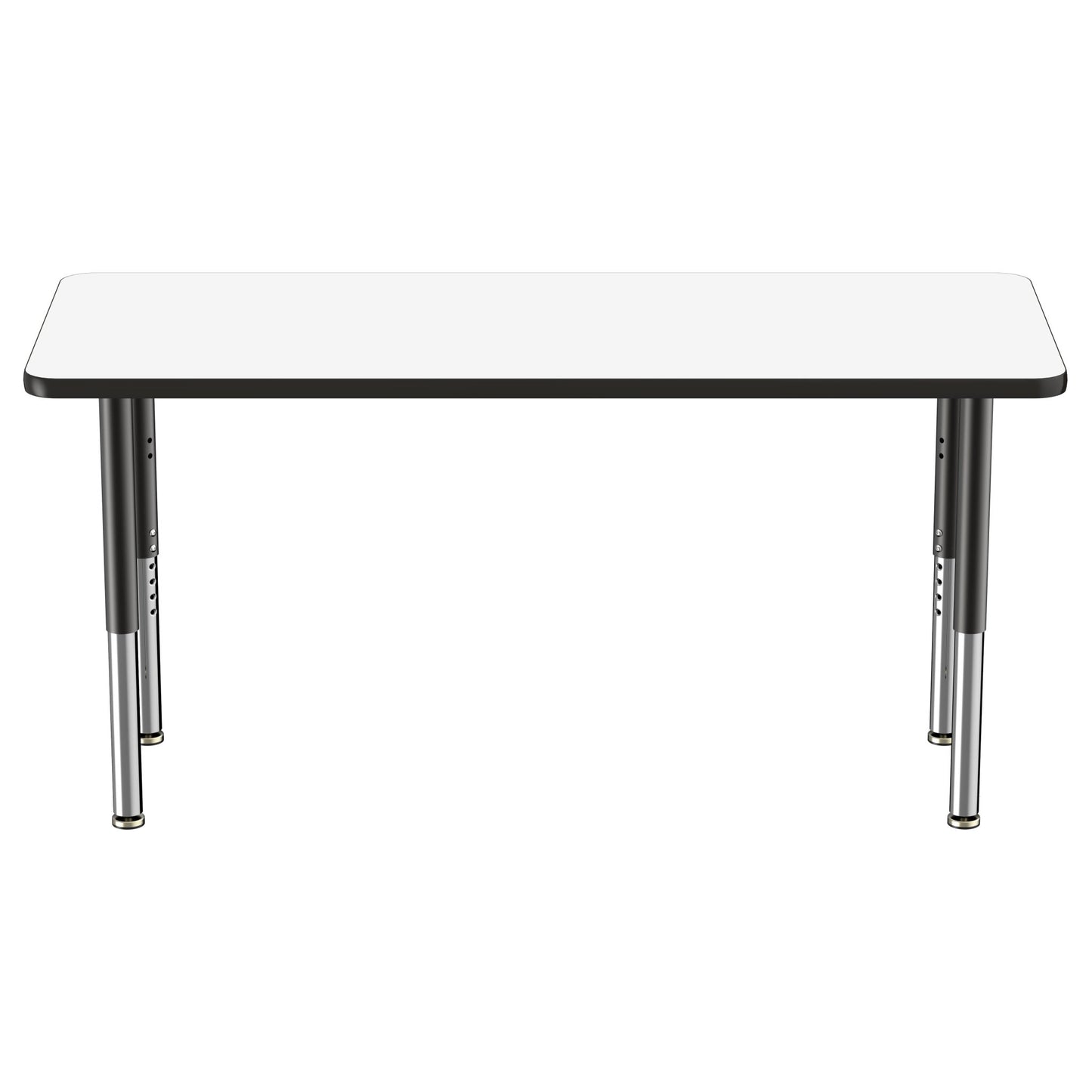 FDP 24" x 60" Rectangle Dry - Erase Activity Table with Adjustable Super Legs (FDP - 10167 - XX) - SchoolOutlet