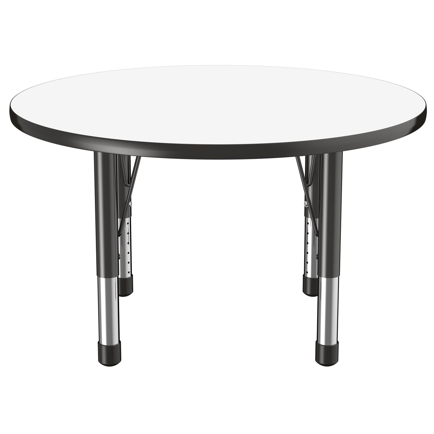 FDP 36" Round Dry - Erase Activity Table with Adjustable Chunky Legs (FDP - 10194 - XX) - SchoolOutlet