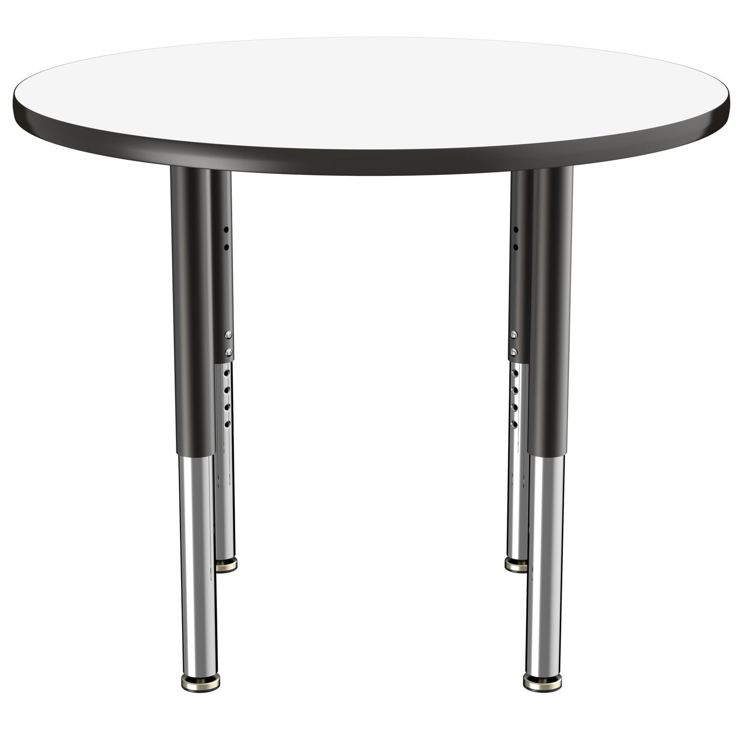 FDP 36" Round Dry - Erase Activity Table with Adjustable Super Legs (FDP - 10195 - XX) - SchoolOutlet