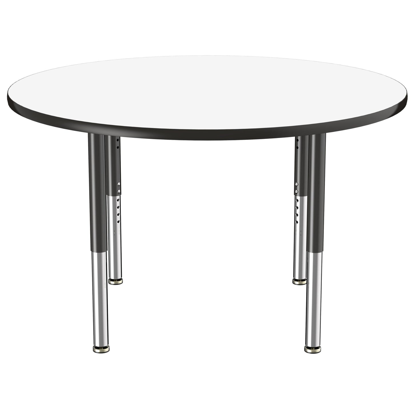 FDP 48" Round Collaborative Dry - Erase Activity Table with Adjustable Super Legs (FDP - 10199 - XX) - SchoolOutlet