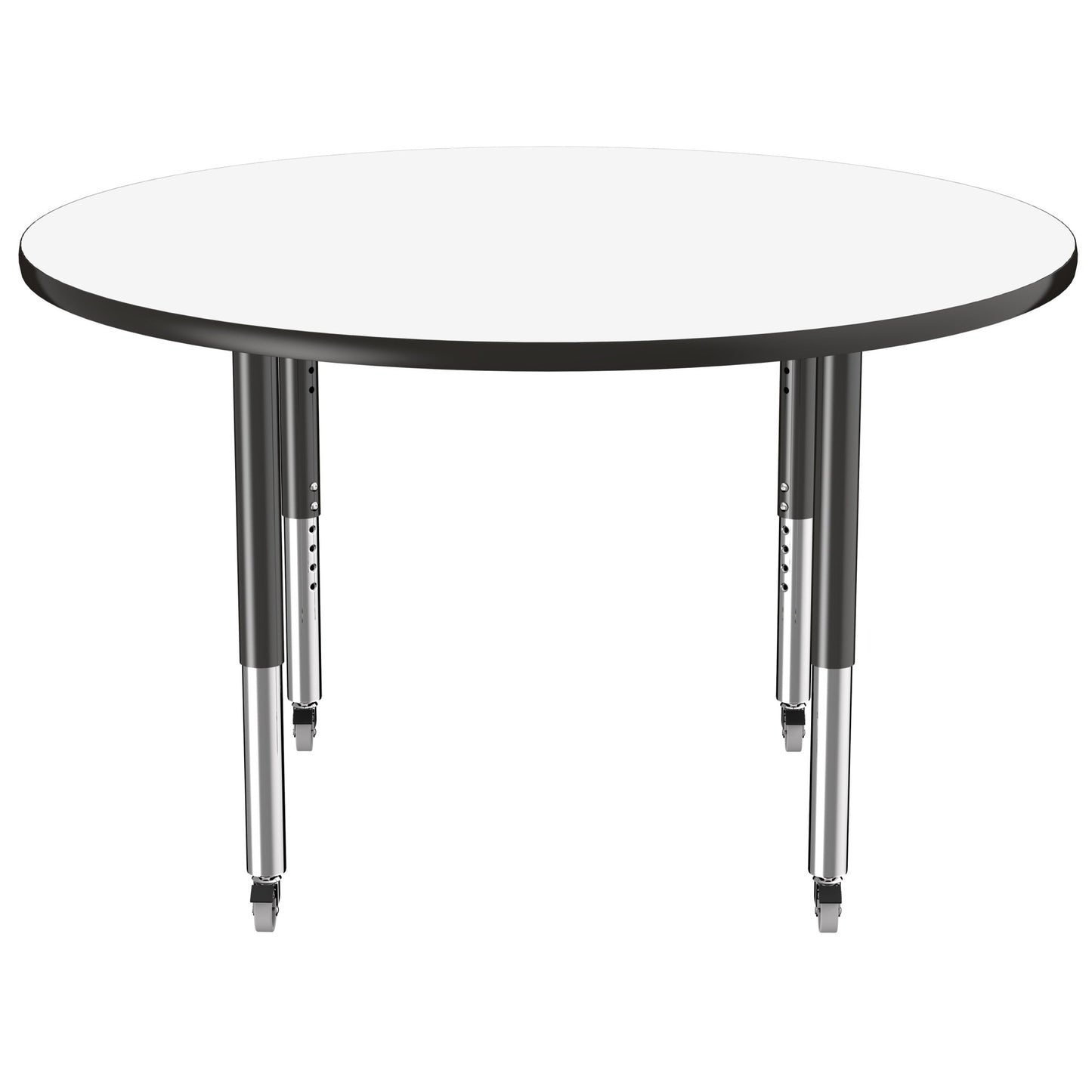 FDP 48" Round Collaborative Dry - Erase Activity Table with Adjustable Super Legs (FDP - 10199 - XX) - SchoolOutlet