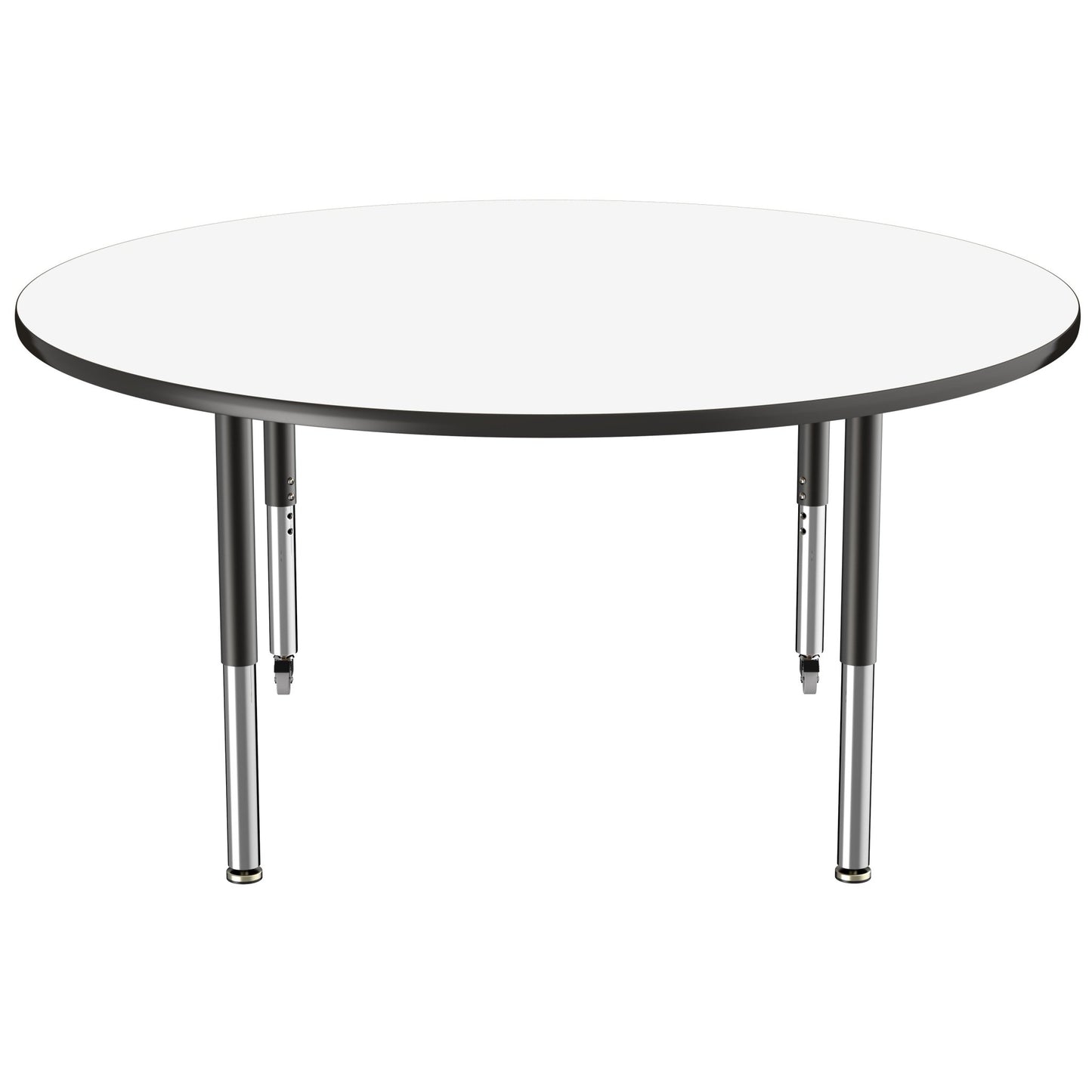 FDP 60" Round Dry - Erase Activity Table with Adjustable Super Legs (FDP - 10203 - XX) - SchoolOutlet