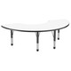 Half Moon Shape Pre-school Activity Tables