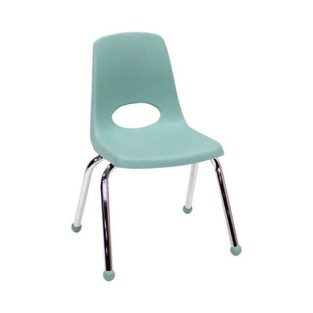 FDP Stackable School Chair, Chrome Legs, Ball Glide - 14" Seat Height (FDP - 10363) - SchoolOutlet