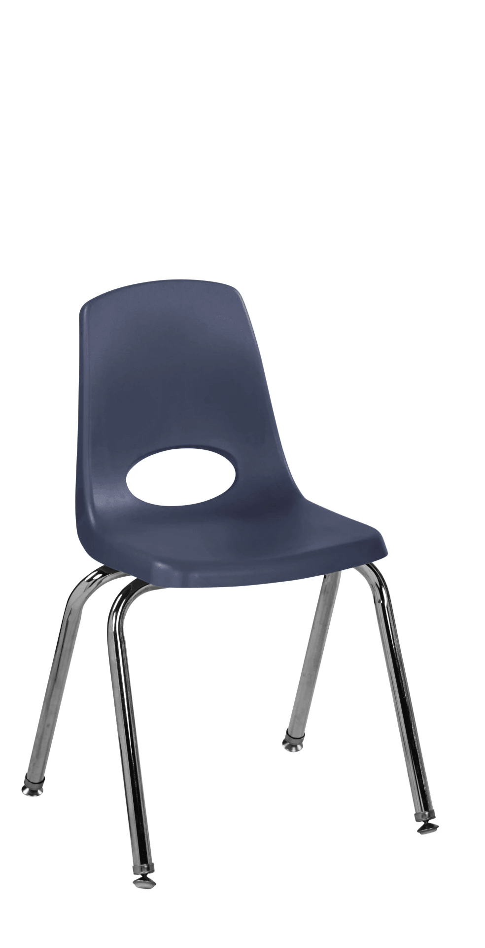 FDP Stackable School Chair, Chrome Legs, Swivel Glide - 16" Seat Height (FDP - 10368) - SchoolOutlet