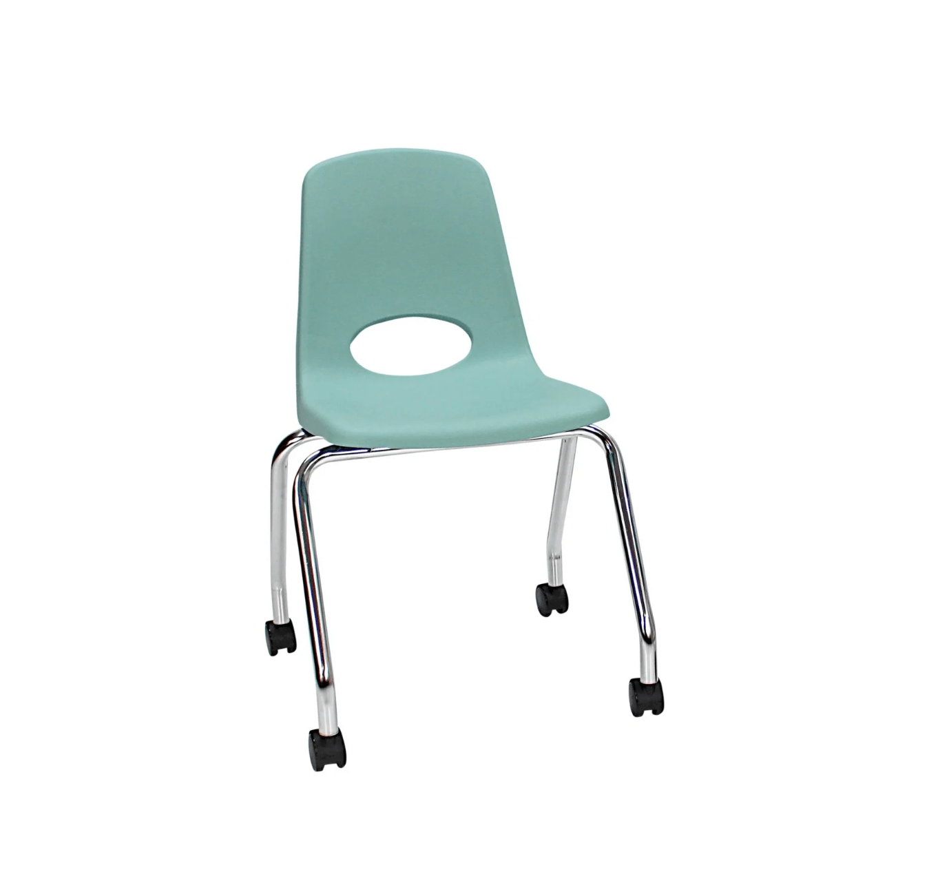 FDP Mobile Chair with Casters - 18" Seat Height (FDP-10372) - SchoolOutlet