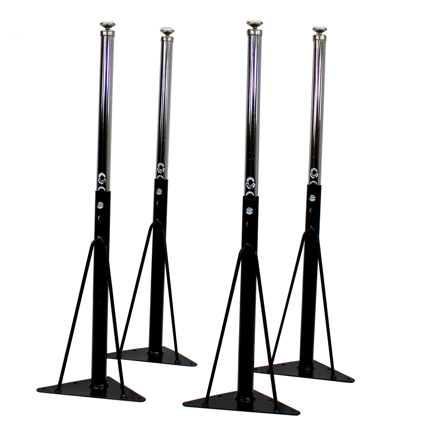 FDP Standard Swivel Glide Legs for Activity Tables, 4 - Piece (FDP - 11024 - XX) - SchoolOutlet