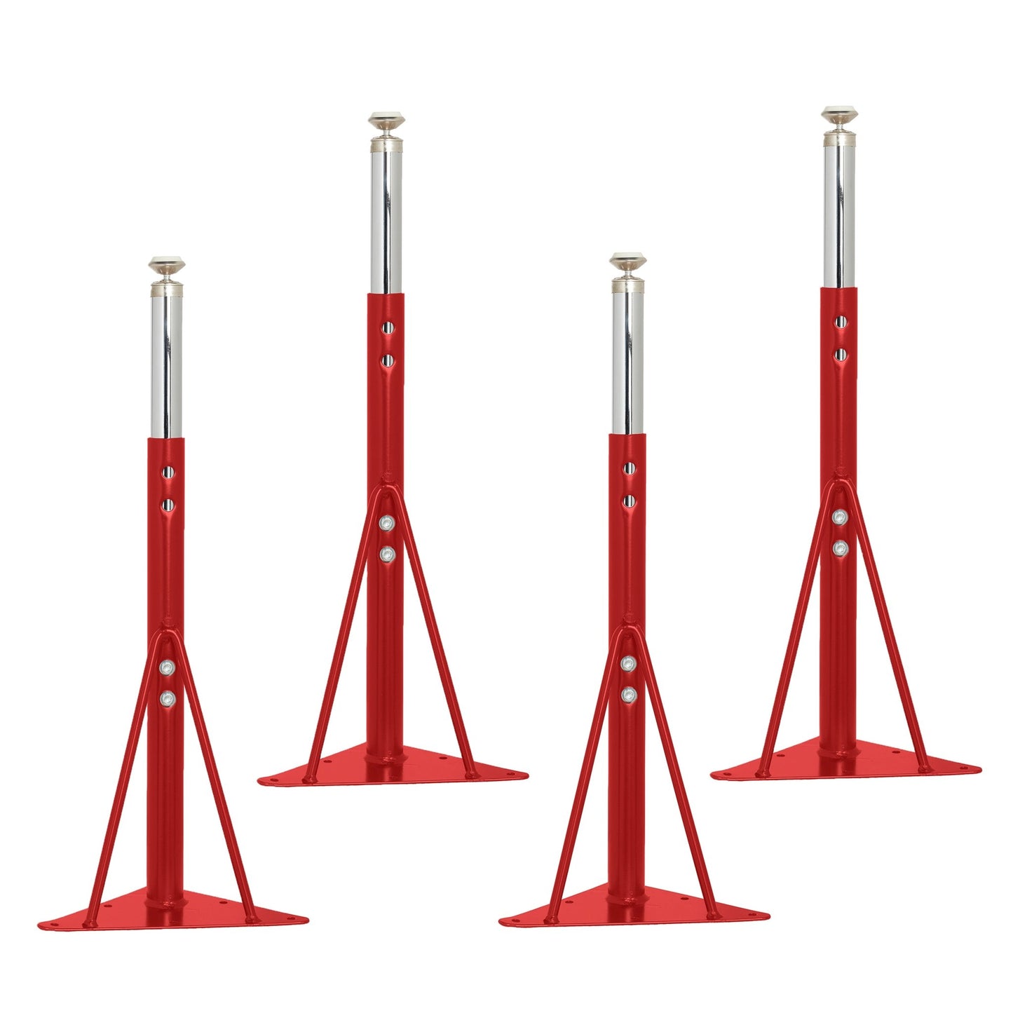 FDP Standard Swivel Glide Legs for Activity Tables, 4 - Piece (FDP - 11024 - XX) - SchoolOutlet