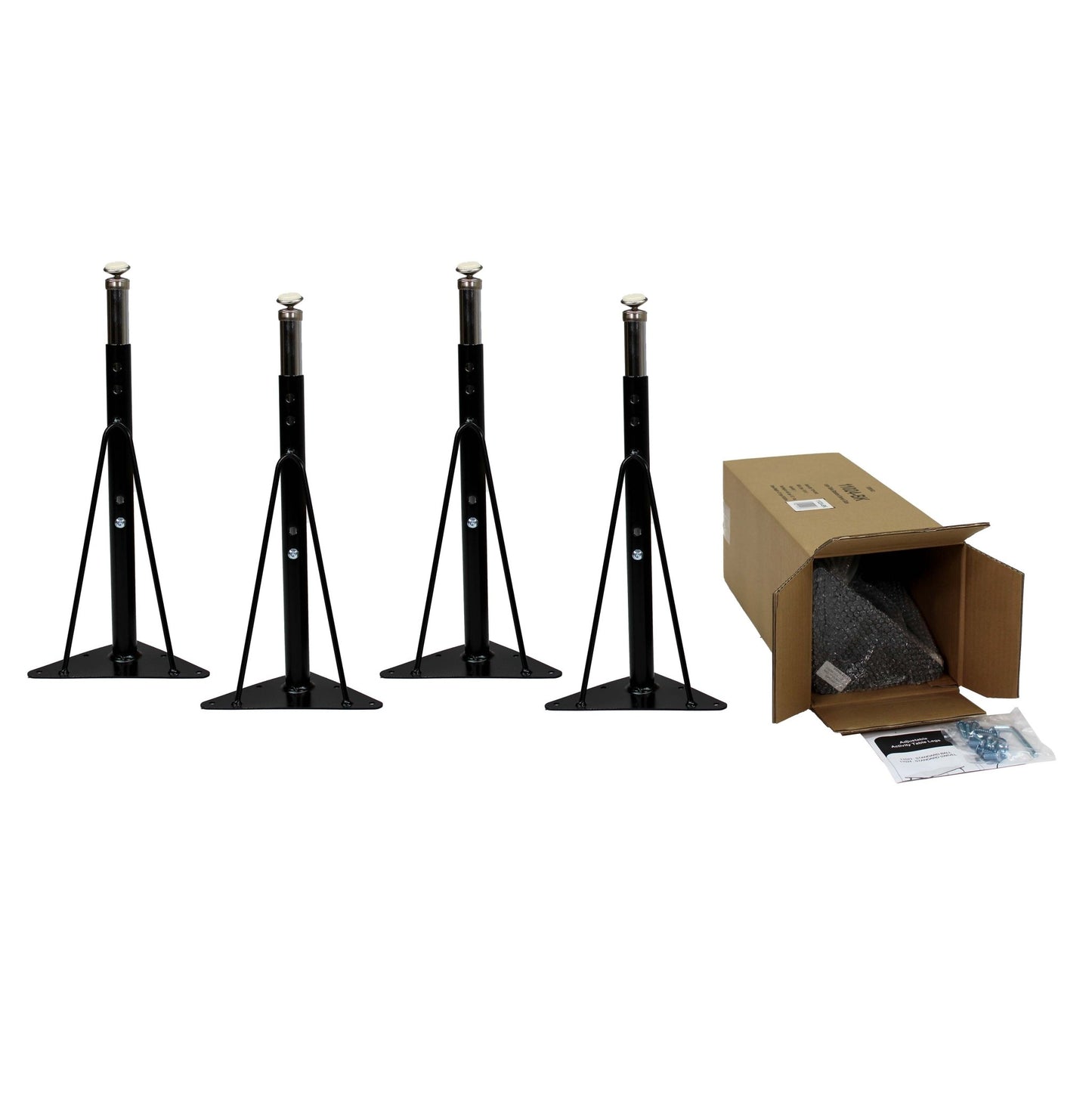 FDP Standard Swivel Glide Legs for Activity Tables, 4 - Piece (FDP - 11024 - XX) - SchoolOutlet