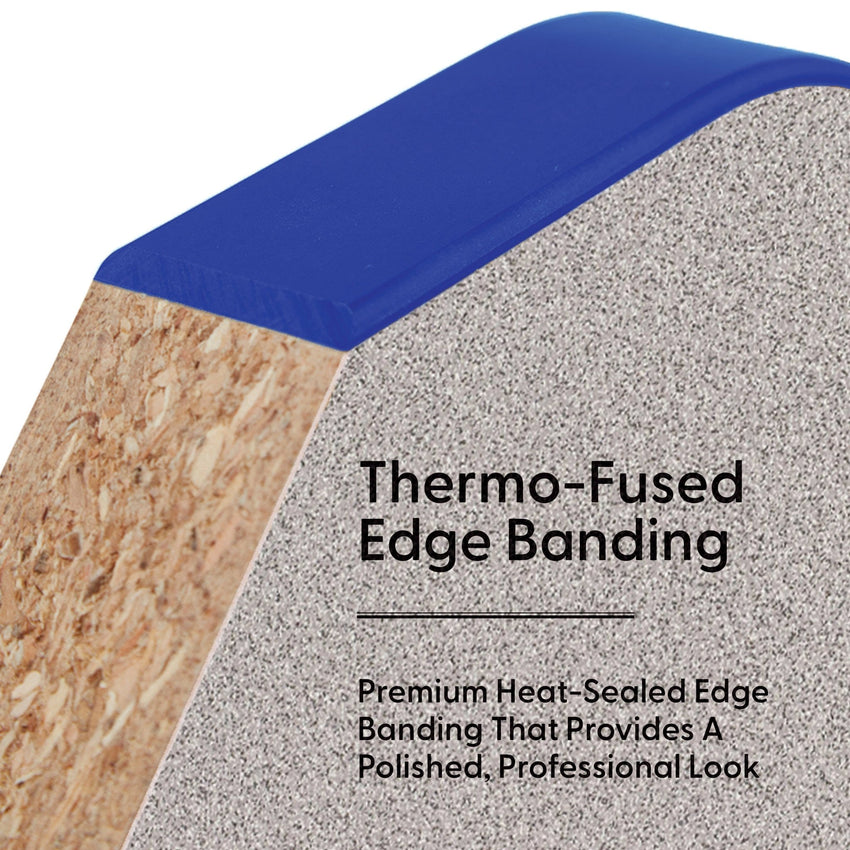 FDP 30" x 48" Rectangle Thermofused Activity Table with Adjustable Super Legs (FDP - 12068 - XX) - SchoolOutlet