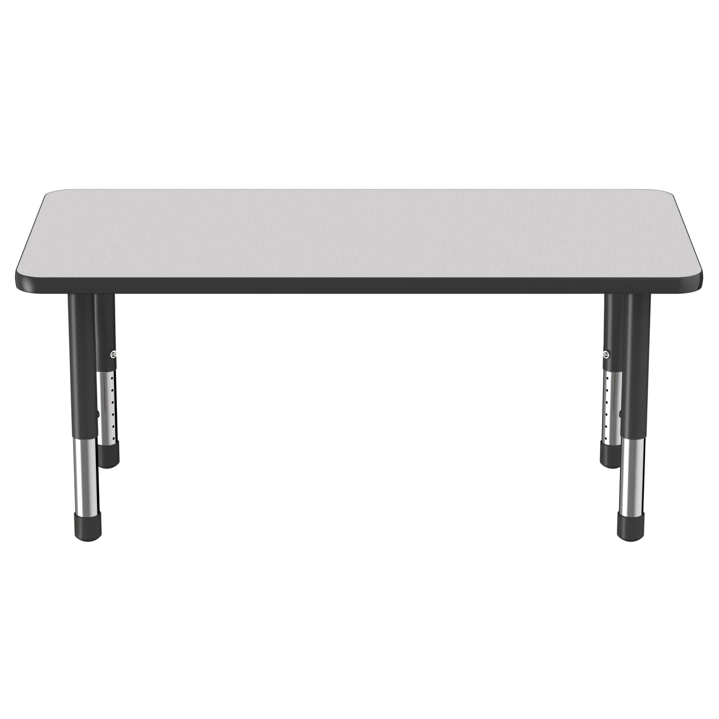 FDP 24" x 48" Rectangle Thermofused Activity Table with Adjustable Chunky Legs (FDP - 12711 - XX) - SchoolOutlet