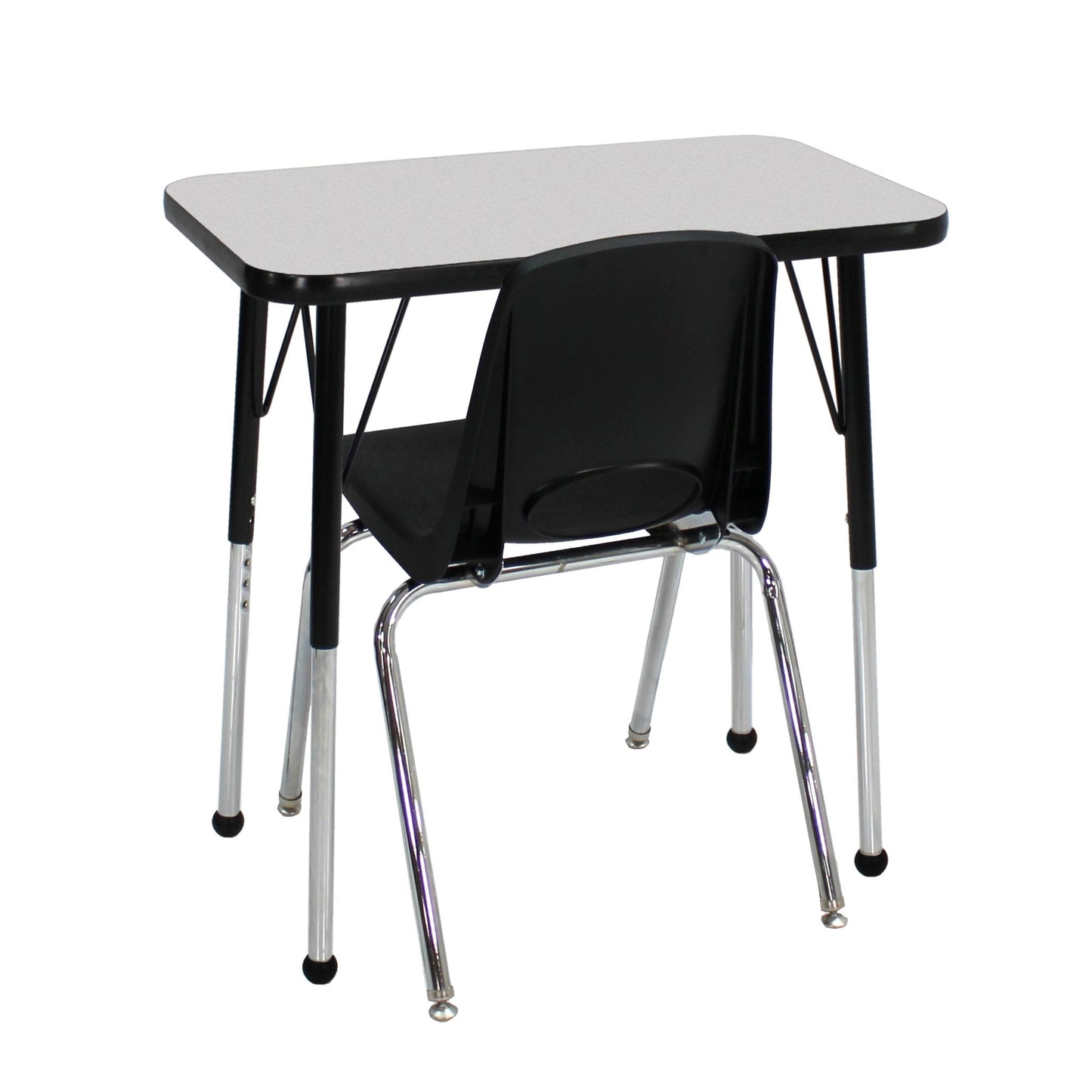 FDP 18" x 30" Rectangle T - Molding Activity Table with Adjustable Standard Ball Glide Legs (FDP - 12860 - XX) - SchoolOutlet