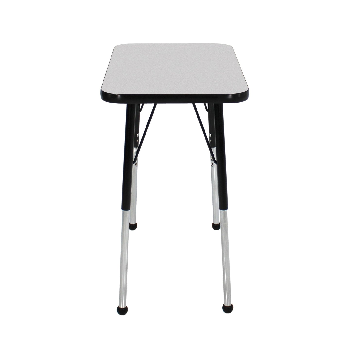 FDP 18" x 30" Rectangle T - Molding Activity Table with Adjustable Standard Ball Glide Legs (FDP - 12860 - XX) - SchoolOutlet