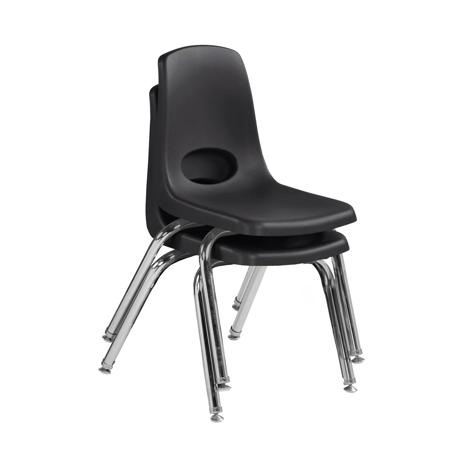 FDP Stackable School Chair with Swivel Glides - 14" Seat Height (FDP - 13048) - SchoolOutlet