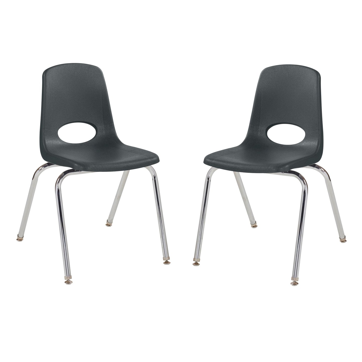 FDP Stackable School Chair with Swivel Glides - 18" Seat Height (FDP - 13050) - SchoolOutlet