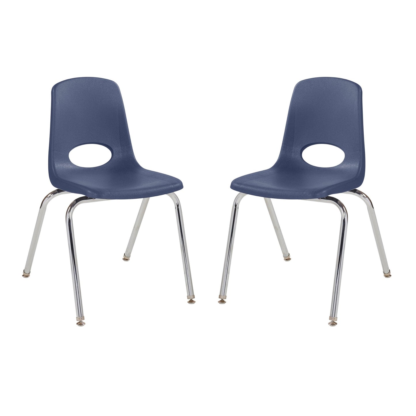 FDP Stackable School Chair with Swivel Glides - 18" Seat Height (FDP - 13050) - SchoolOutlet