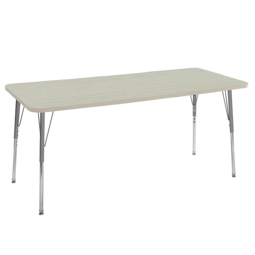 FDP 30" x 72" Rectangle La Madera Activity Table with Standard Legs (FDP - 13110 - XX) - SchoolOutlet