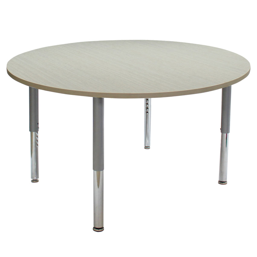 FDP 48" Round La Madera Activity Table with Adjustable Super Legs (FDP - 13130 - XX) - SchoolOutlet