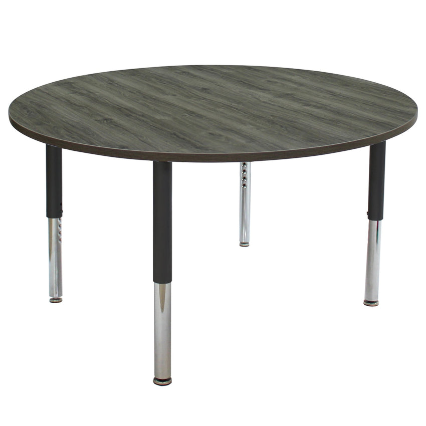 FDP 48" Round La Madera Activity Table with Adjustable Super Legs (FDP - 13130 - XX) - SchoolOutlet