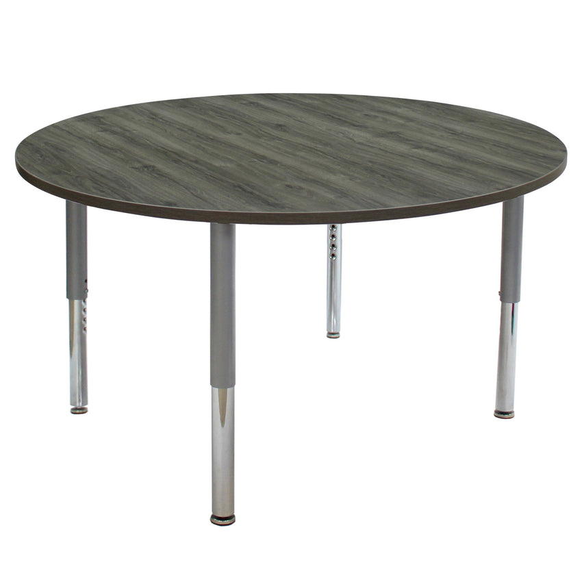 FDP 48" Round La Madera Activity Table with Adjustable Super Legs (FDP - 13130 - XX) - SchoolOutlet