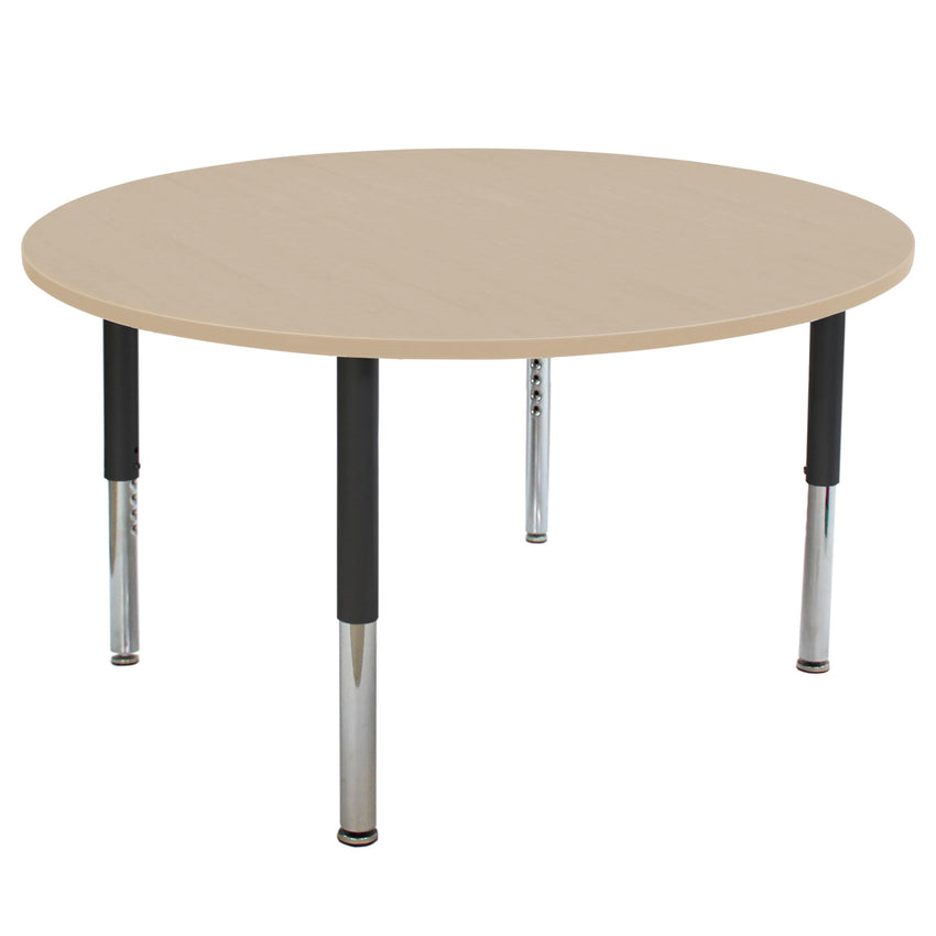 FDP 48" Round La Madera Activity Table with Adjustable Super Legs (FDP - 13130 - XX) - SchoolOutlet