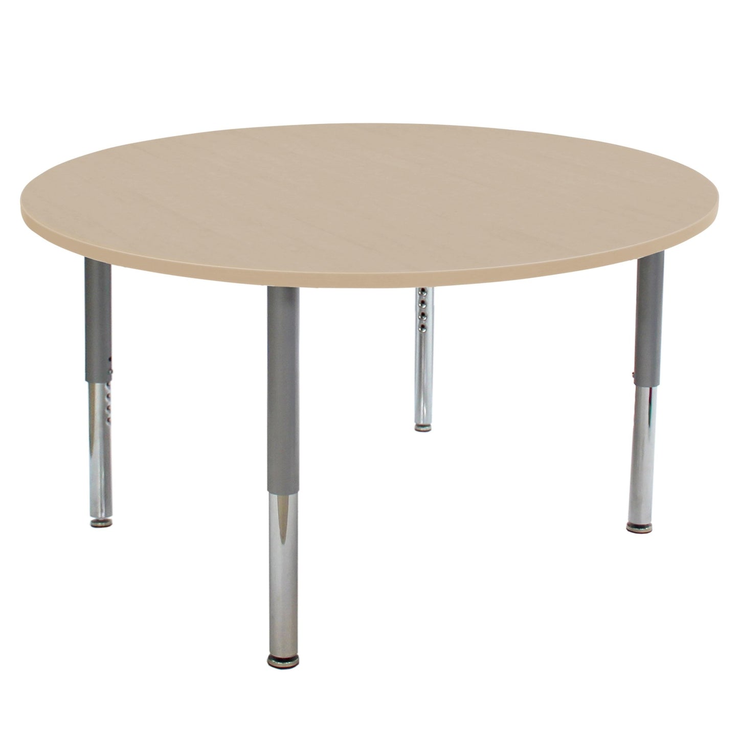 FDP 48" Round La Madera Activity Table with Adjustable Super Legs (FDP - 13130 - XX) - SchoolOutlet