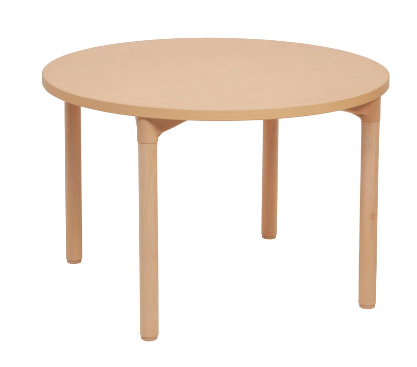FDP 36" Round All - Purpose Activity Table with 22" Wood Legs (FDP - 14294 - MPMG) - SchoolOutlet