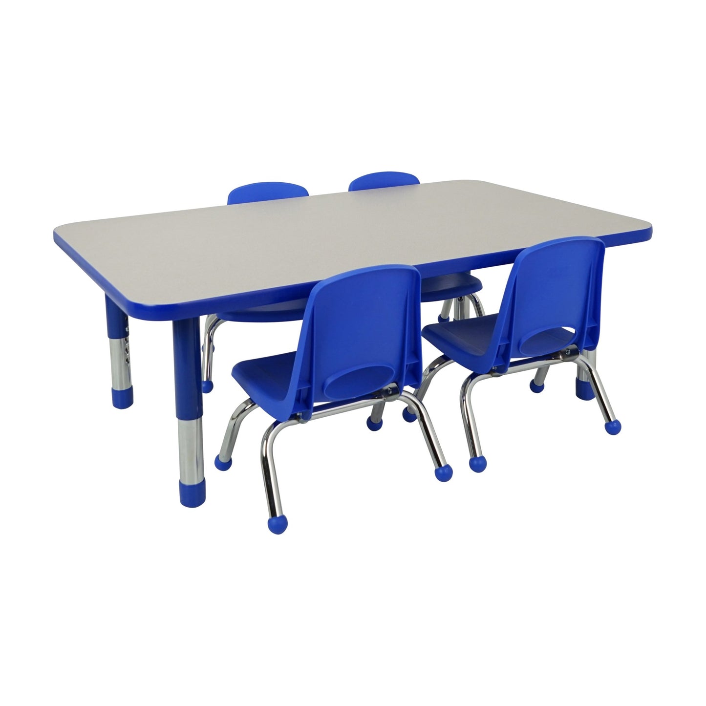 FDP Stackable School Chair with Ball Glides - 8" Seat Height (FDP - 14745) - SchoolOutlet