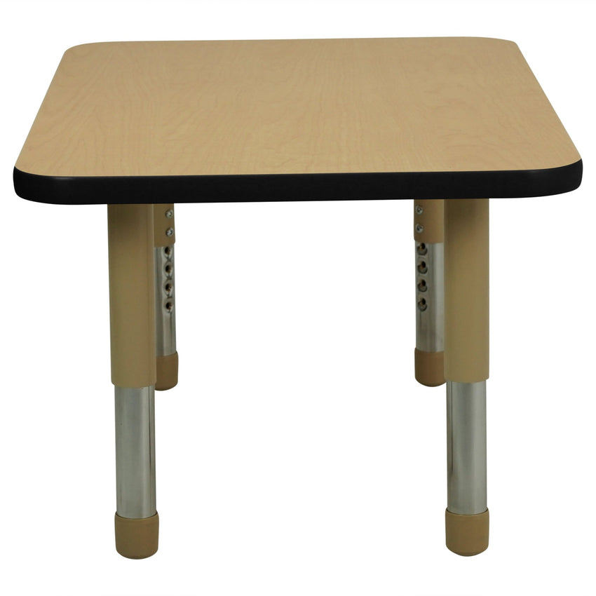FDP 24" x 36" Rectangle T - Molding Activity Table with Adjustable Tiny Tot Legs (FDP - 14891 - XX) - SchoolOutlet