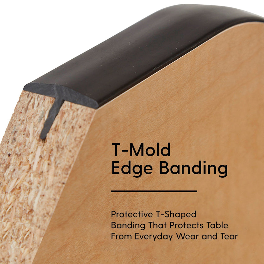 FDP 24" x 60" Rectangle T - Molding Activity Table with Adjustable Tiny Tot Legs (FDP - 14893 - XX) - SchoolOutlet