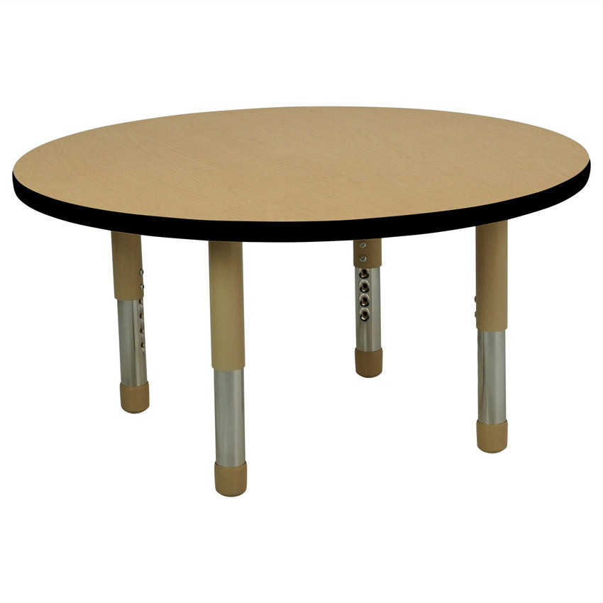 FDP 36" Round T - Molding Activity Table with Adjustable Tiny Tot Legs (FDP - 14896 - XX) - SchoolOutlet
