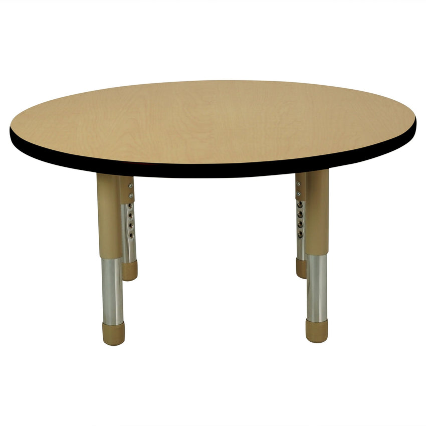 FDP 36" Round T - Molding Activity Table with Adjustable Tiny Tot Legs (FDP - 14896 - XX) - SchoolOutlet