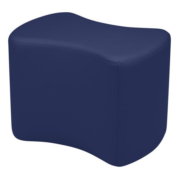 FDP Pro Series Upholstered Bowtie Ottoman 18" Height (14983 - XX) - SchoolOutlet